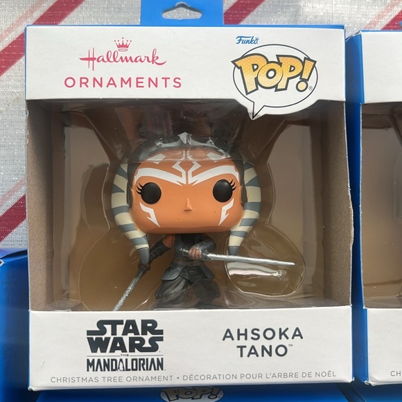 Set of 5 FunkoPop’s StarWars ornaments by Hallmark new in box
￼ - Picture 6 of 6